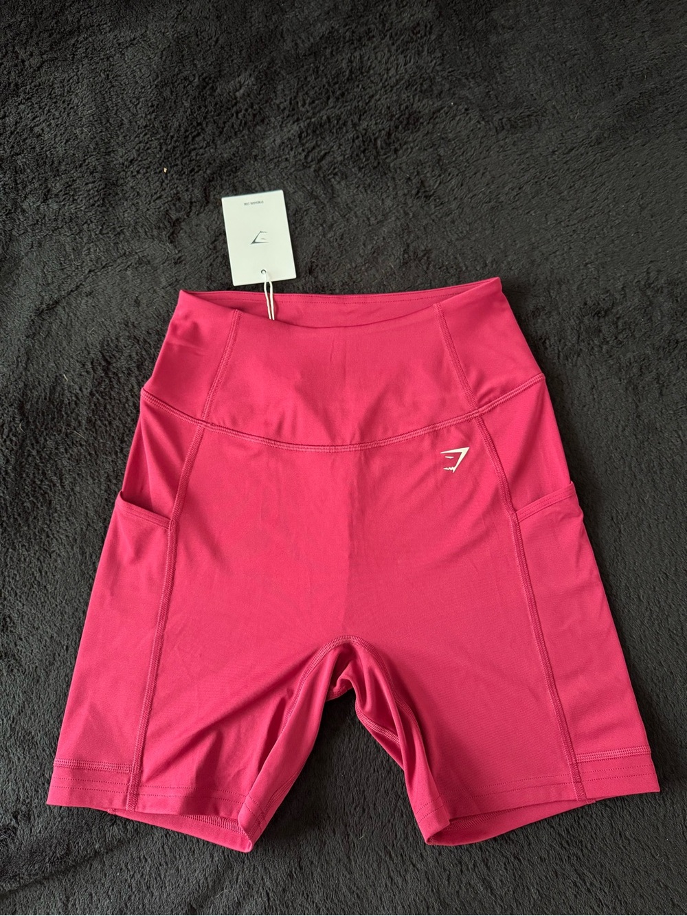 Gymshark Women's pink pocket shorts